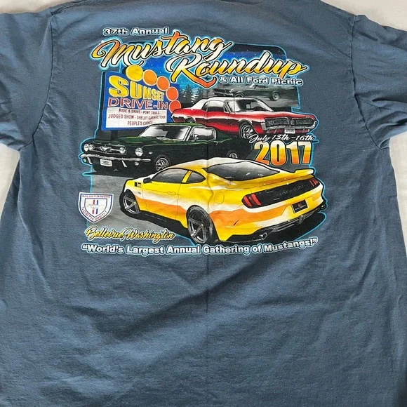 Vintage Car Show graphic tee - Picture 1 of 4